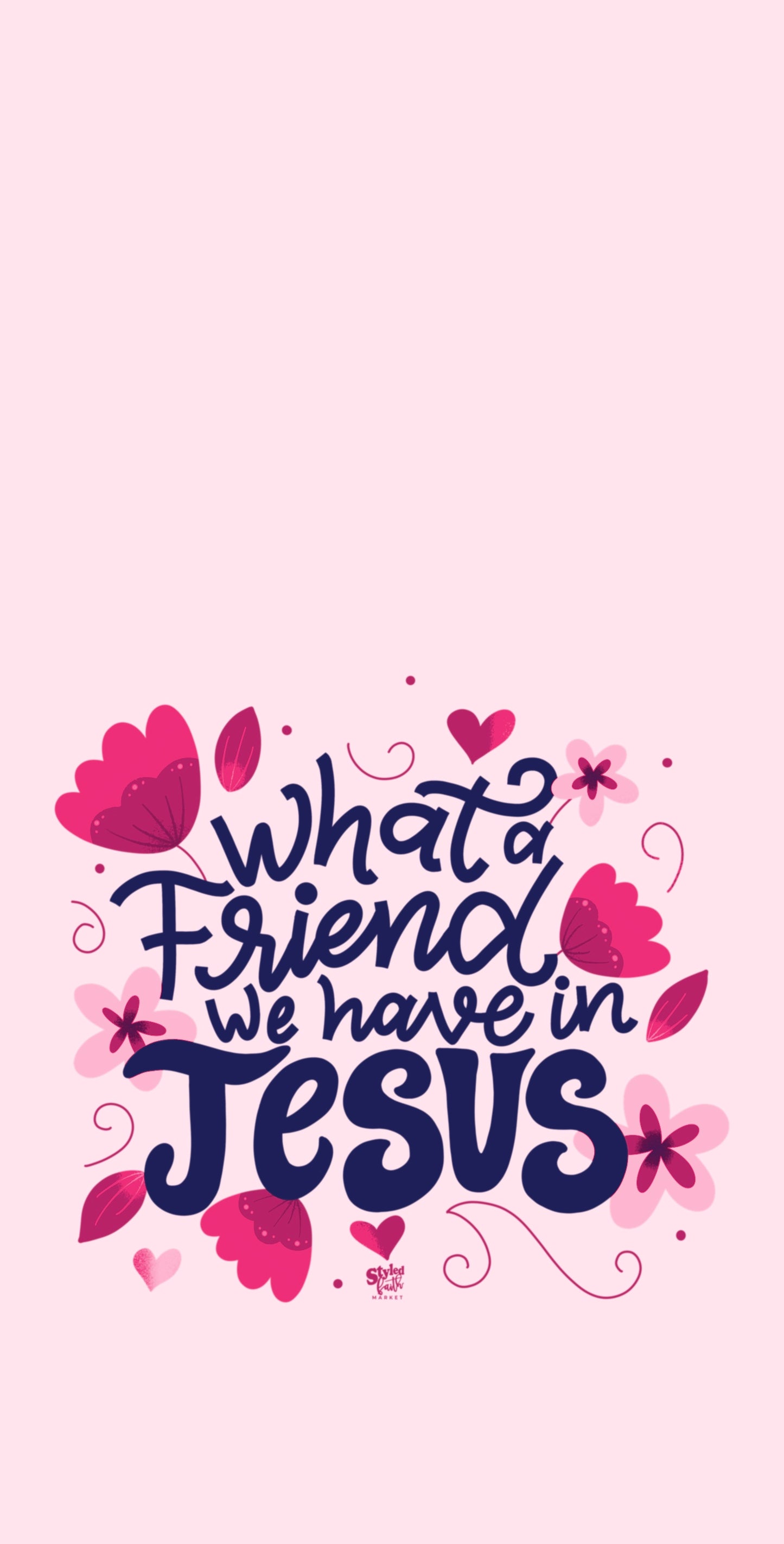 What a Friend | Free Phone Wallpaper