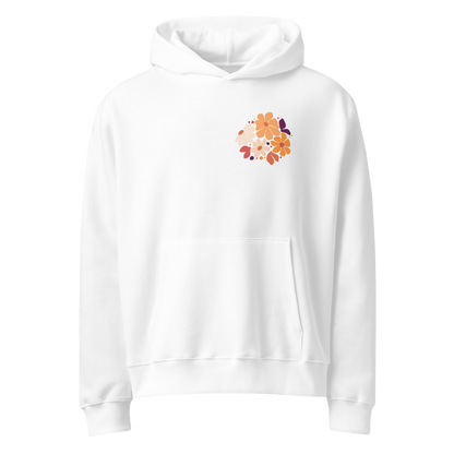 it is well with my soul hoodie, hoodie, women's hoodie, christian clothing brand, faith based fashion, white hoodie, white, floral design