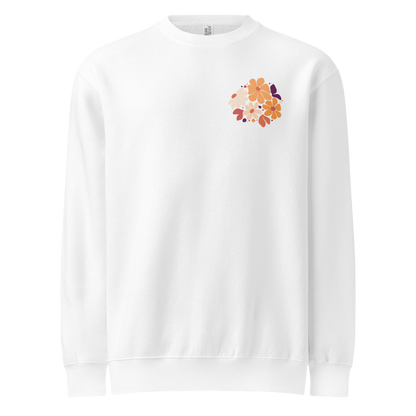It Is Well sweatshirt, crewneck, women's sweatshirt, christian clothing brand, faith based fashion, white sweatshirt, floral design