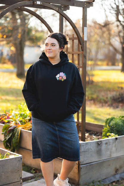 It Is Well | Black/Spring Oversized Unisex Hoodie